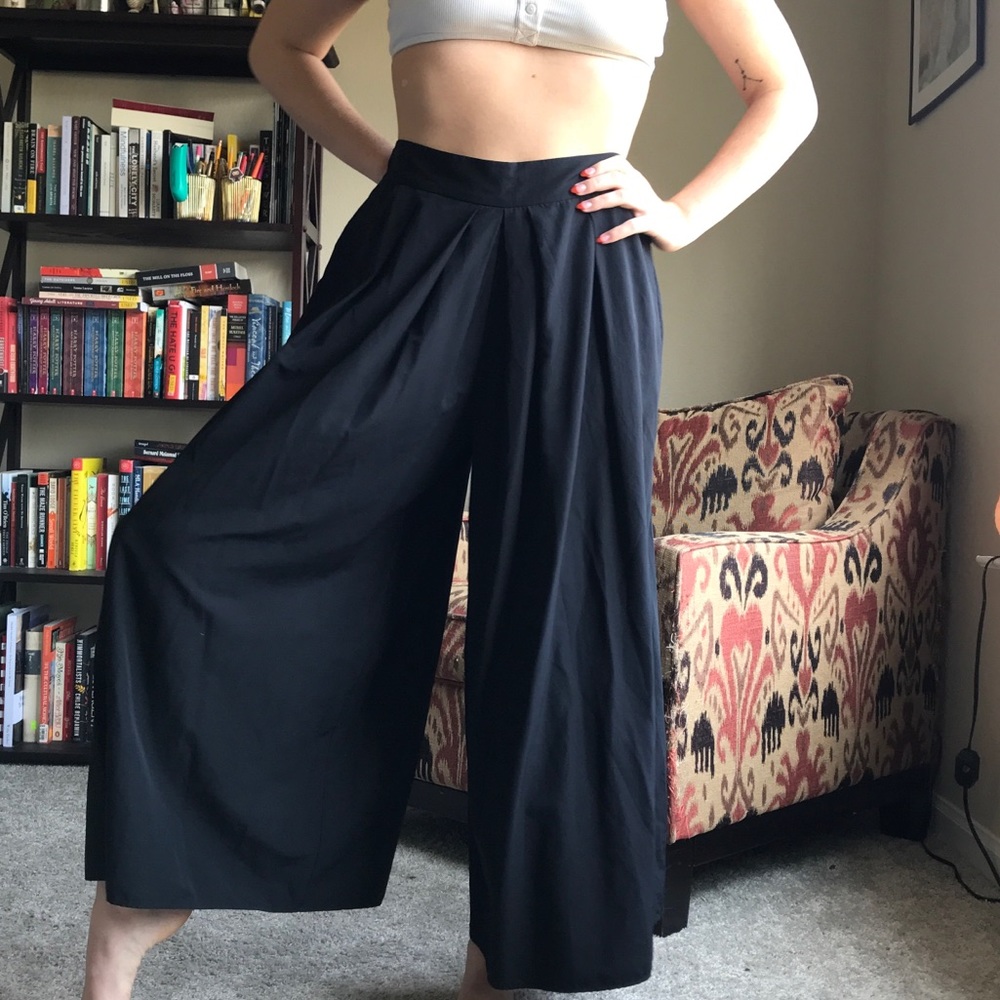 Free people wide leg pants